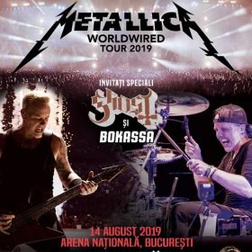 Metallica revine la București în turneul Worldwired