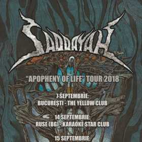 Romanian Death Metallers Saddayah present new single, Apopheny of Life