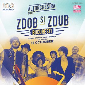 Concerte Zdob și Zdub alături de o orchestră simfonică la București, Iași și Cluj