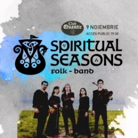Concert folk medieval/celtic cu Spiritual Season în Club Quantic, București
