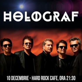 Concert Holograf - special exclusive show - la Hard Rock Cafe