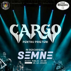 Concert SeMnE si Cargo in Club Quantic, Bucuresti