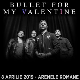 Concert Bullet For My Valentine la Arenele Romane din Bucuresti
