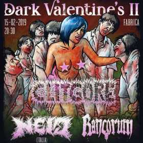 Concert Clitgore, Neid si Rancorum in cadrul Dark Valentine's 2019 in club Fabrica