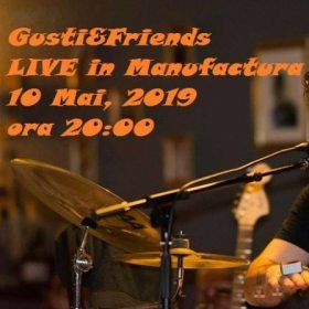 Concert pop-rock cu Gusti & friends în Club Manufactura din Timișoara