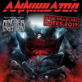 Concertul Annihilator va fi deschis de Archer Nation