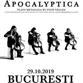 Concert Apocalyptica plays Metallica by 4 Cellos la Arenele Romane