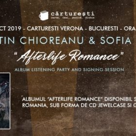 Costin Chioreanu și Sofia Sarri lansează în România albumul Afterlife Romance
