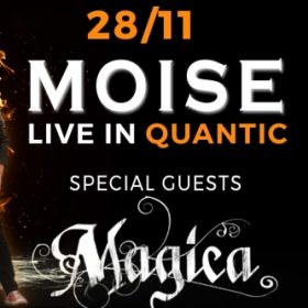 Concert Moise si Magica in club Quantic