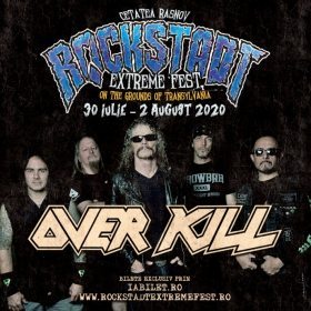 Trupa Overkill confirmată la Rockstadt Extreme Fest 2020