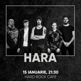 Concert Hara la Hard Rock Cafe, Bucureşti