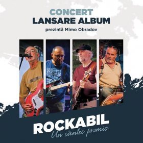 Trupa Rockabil lansează noul album Un cântec promis în club Manufactura