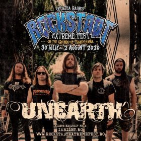 Trupa Unearth confirmată la Rockstadt Extreme Fest 2020