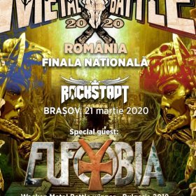 Trupa Eufobia susține un recital la finala Wacken Metal Battle România 2020