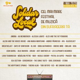 SolidarLocal Festival, Live, pe 1 mai pentru Daruieste Viata, powered by vStage si iaBilet.ro