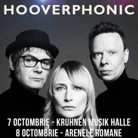 Doua concerte Hooverphonic in Romania la toamna, in formula originala