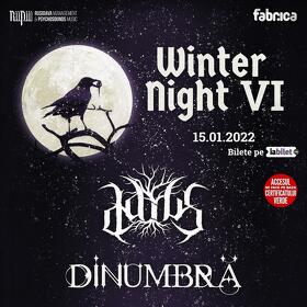Concert DAIUS, DINUMBRA si WARHYMN in cadrul 'Winter Night VI' in club fabrica