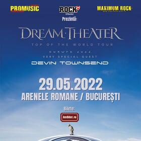 Concert Dream Theater - Top Of The World Tour - la Bucuresti
