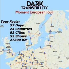 Dark Tranquillity - Moment European Tour - fun facts