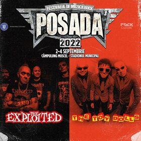Trupele The Exploited și The Toy Dolls confirmate la Posada Rock 2022