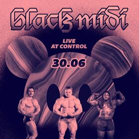 Concert black midi la club control, în premieră la București