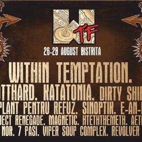 Within Temptation revine in Romania dupa sapte ani, in cadrul WTF - Way Too Far Rock Festival