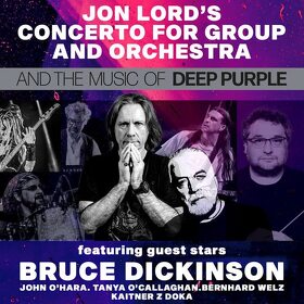 Bruce Dickinson - The Music of Jon Lord si a Deep Purple la Sala Palatului