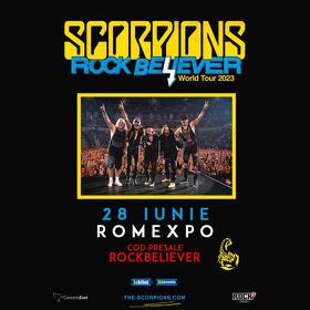 Concert Scorpions la Romexpo - Rock Believer World Tour 2023