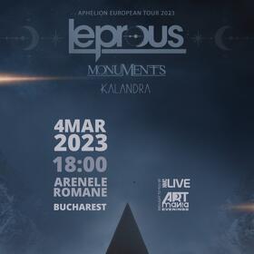 Program eveniment Leprous - Aphelion European Tour 2023