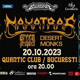Programul concertului Naxatras din Quantic Club, prezentat de SoundArt