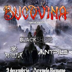 Blacksheep, Revolter si Antpile vor deschide concertul Bucovina de la Arenele Romane