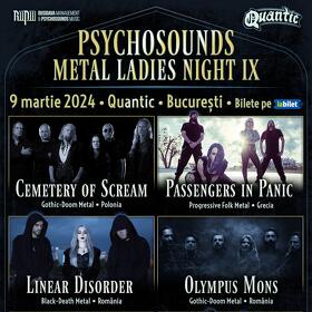 Psychosounds Metal Ladies Night IX in club Quantic