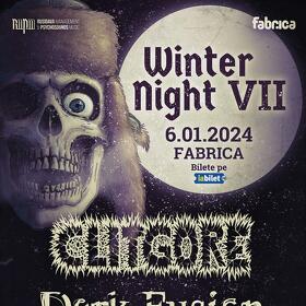 Winter Night VII cu Clitgore, Dark Fusion si Exuviath, in club fabrica