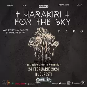 AFLMSMP si KARG vor deschide concertul Harakiri For The Sky din club Quantic