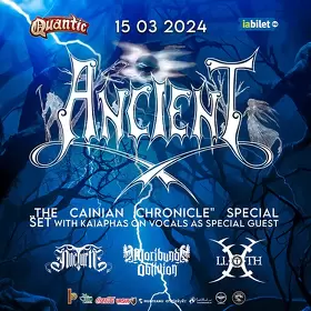 NocturN, Moribund Oblivion și LLOTH vor deschide concertul Ancient din 15 martie