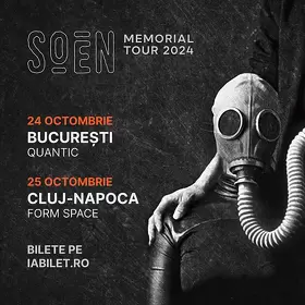 Trupa SOEN va sustine 2 concerte in aceasta toamna, la Bucuresti si Cluj-Napoca