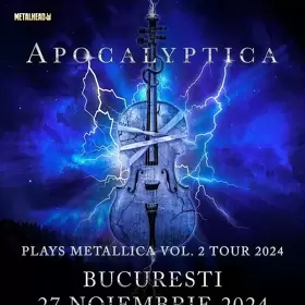 Apocalyptica plays Metallica la Sala Palatului din Bucuresti