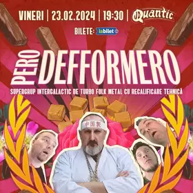 Concert Pero Defformero și Bossferatu în club Quantic