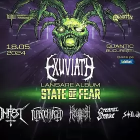 Lansare album Exuviath - State of Fear - in club Quantic
