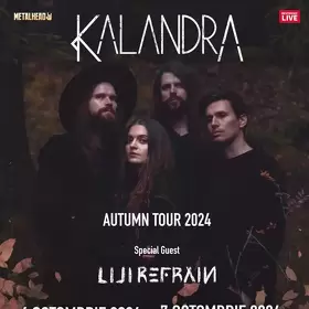 Concert Kalandra și Lili Refrain la București și Cluj-Napoca