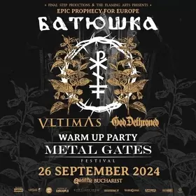 Concert Batushka, VLTIMAS si God Dethroned in cadrul Metal Gates Festival Warm-Up Party