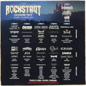 Program complet Rockstadt Extreme Fest 2024, pe zile, scene si ore