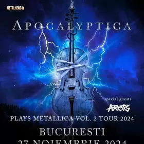 Arctis deschid concertul Apocalyptica de la Sala Palatului