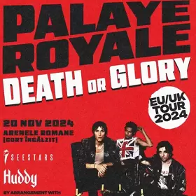 Concert Palaye Royale la Arenele Romane, pe 20 noiembrie