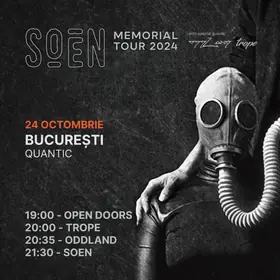 Concert SOEN in Quantic - program si reguli de acces