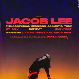 JACOB LEE adauga al doilea show la Bucuresti