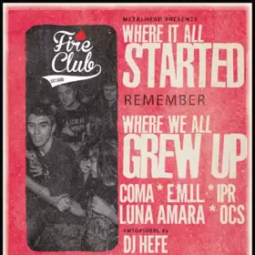 Program si reguli de acces pentru evenimentul Fire Club: Where we all grew up, de la Arenele Romane