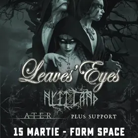 Concert Leaves' Eyes si Nytt Land la Cluj-Napoca si la Bucuresti