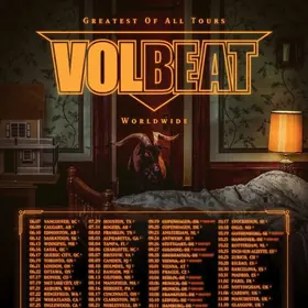 Volbeat au anuntat 'Greatest Of All Tours Worldwide'