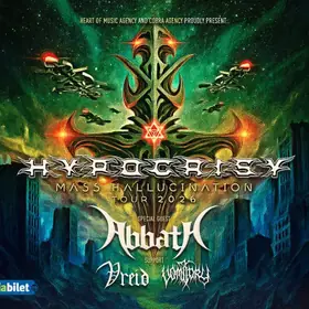 Concert Hypocrisy, Abbath, Vomitory si Vreid la Arenele Romane
